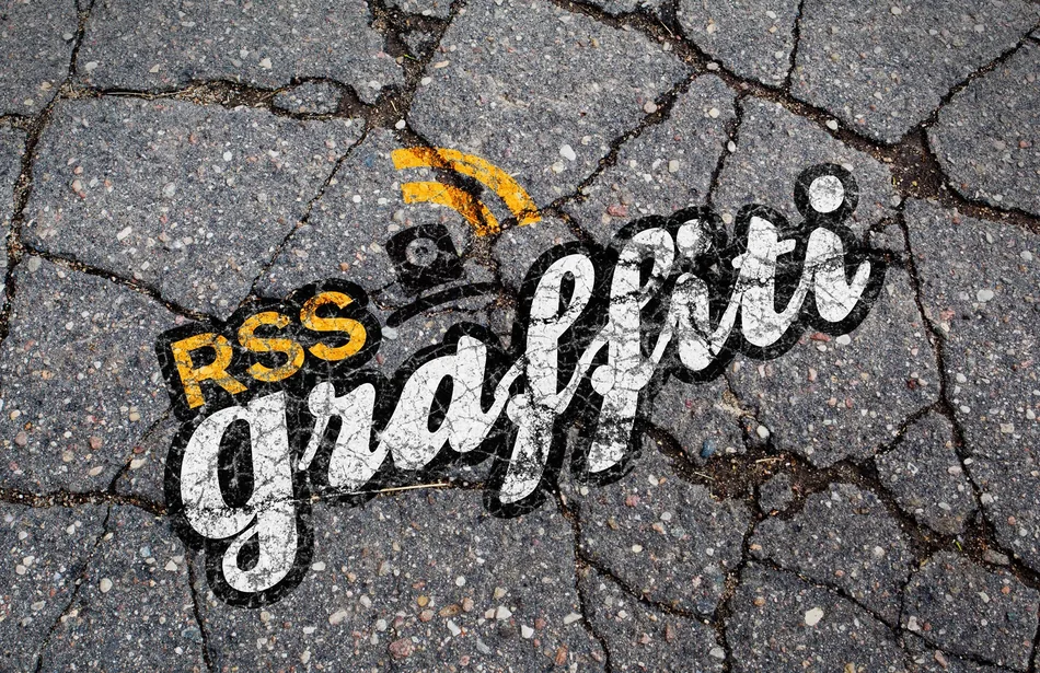 Stenciled on the street