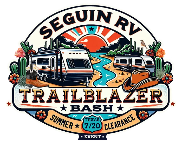 Seguin RV Trail Blazer Bash badge