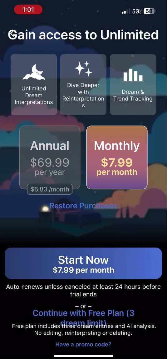 Before: the shipped Home screen with a lock-screen widget upsell over it on first visit