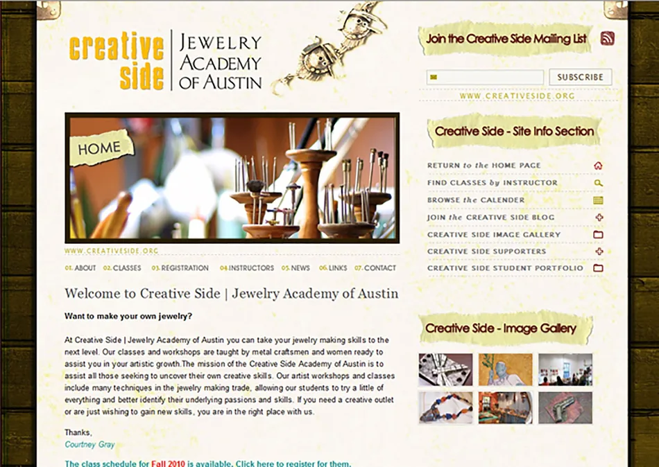 Creative Side Jewelry Academy of Austin