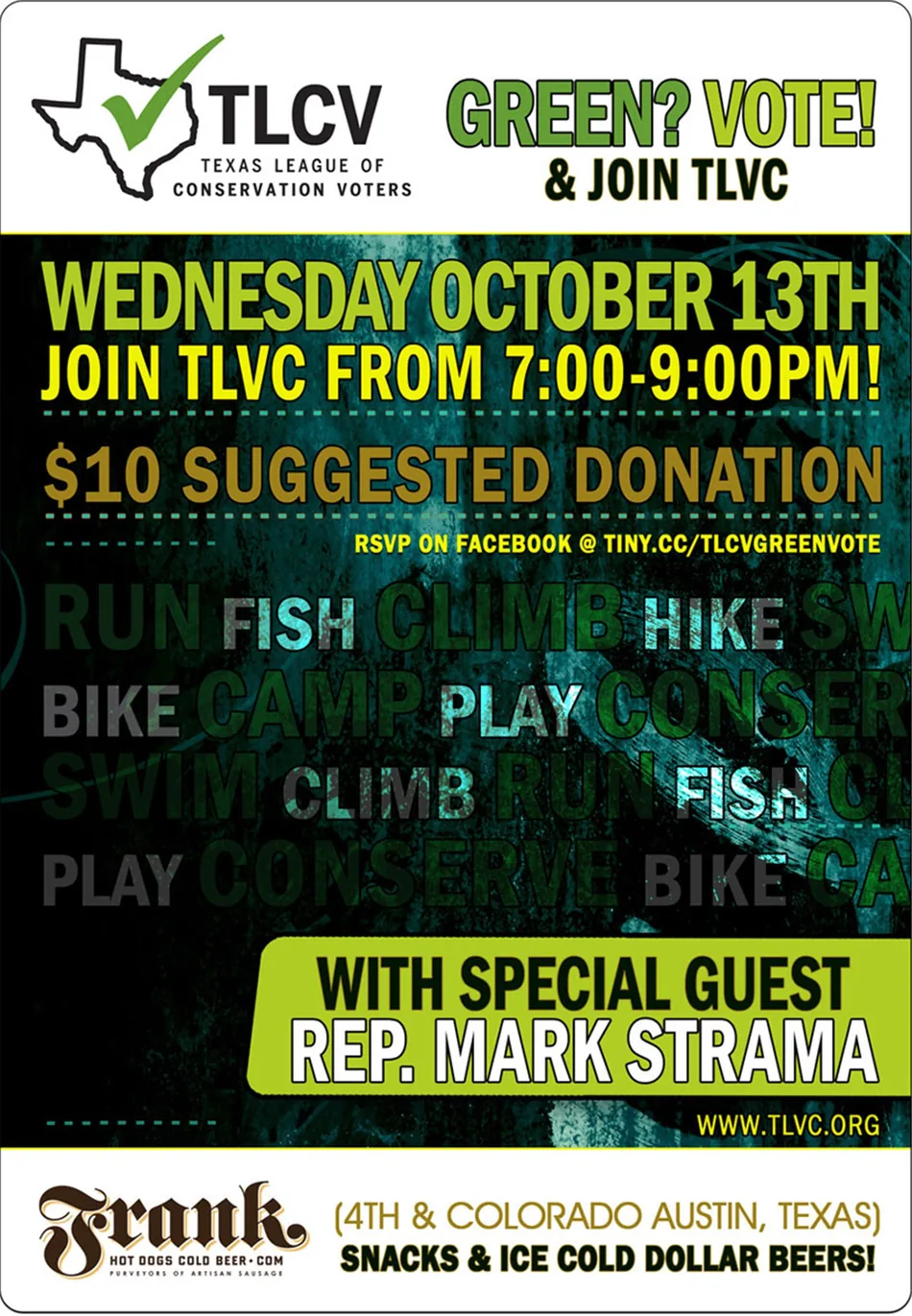TLCV Green? Vote! fundraiser