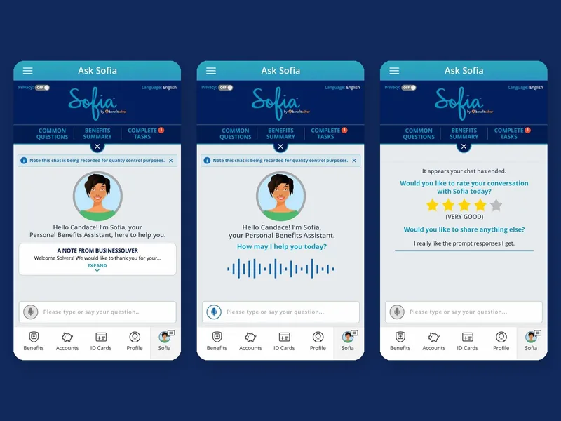 Sofia AI award-winning conversational assistant